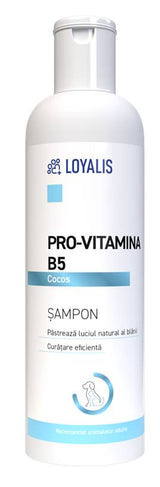 Sampon de Rutină Loyalis Pro-Vitamina B5 și Cocos, pentru Câini și Pisici, 200 ml