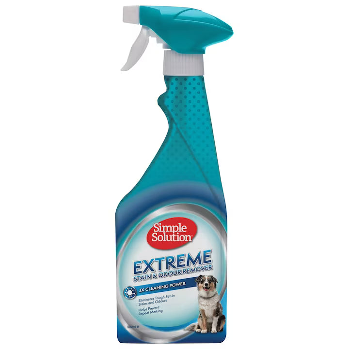 Simple Solution Extreme S&O Remover 500 ml – Soluție anti-pete și anti-mirosuri pentru câini