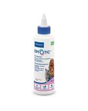 Solutie pentru igiena auriculara caini si pisici Virbac Epi Otic 125 ml – Curatare delicata si eliminare cerumen