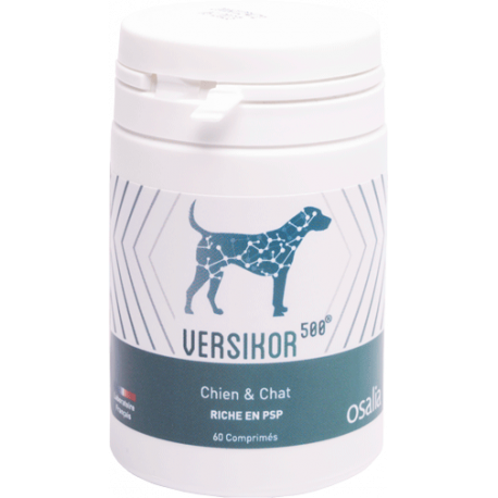 VERSIKOR 500 – 60 capsule – Supliment cu Coriolus Versicolor pentru Câini și Pisici