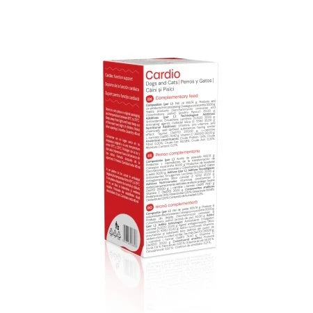 VetAria+ Cardio Caini si Pisici, Suspensie Orală, 45 ml