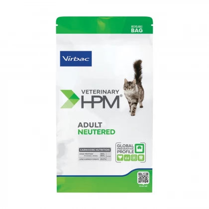 Virbac HPM Adult Neutered Pisici, 1,5 kg