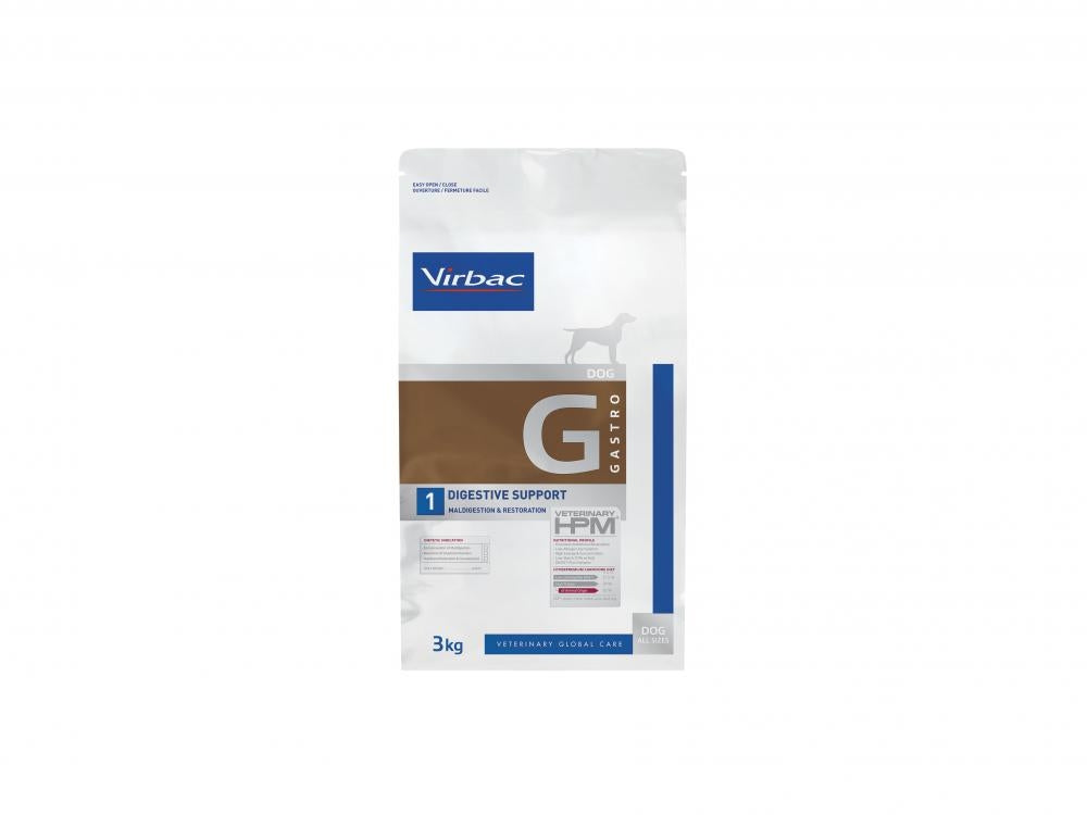 Virbac HPM Dog Gastro Digestive Support, 3 kg