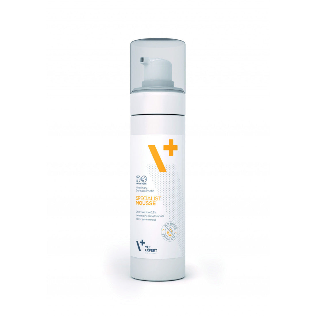 Șampon Spumă Câini și Pisici Specialist Mousse, Fără Clătire 150ml