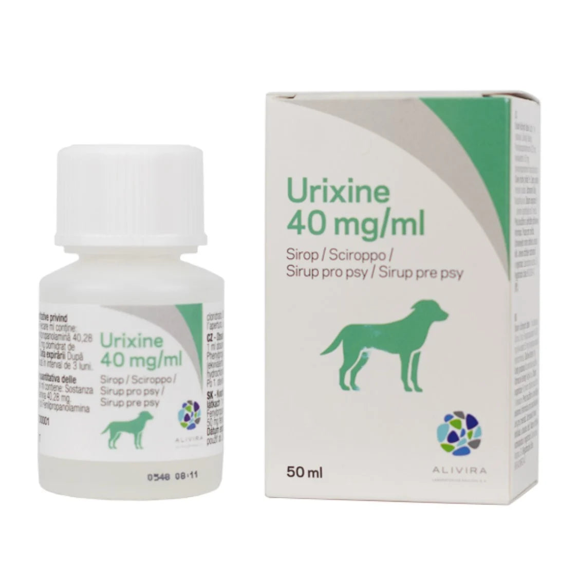 Urixine sirop, 40mg/ml, 100ml